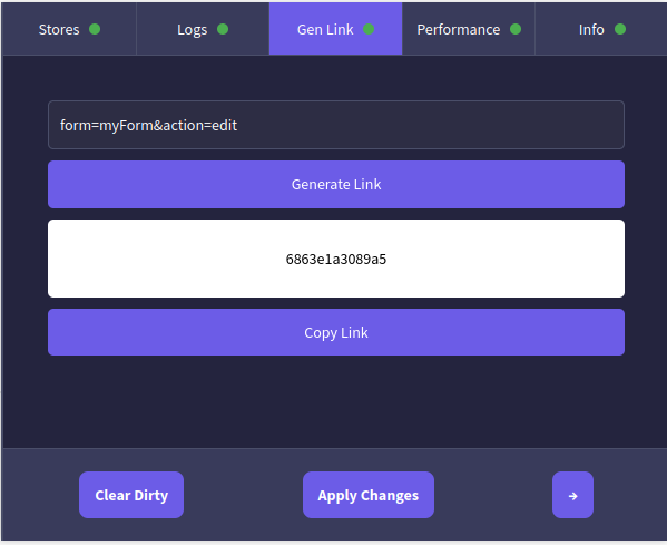 Gen Link Tab